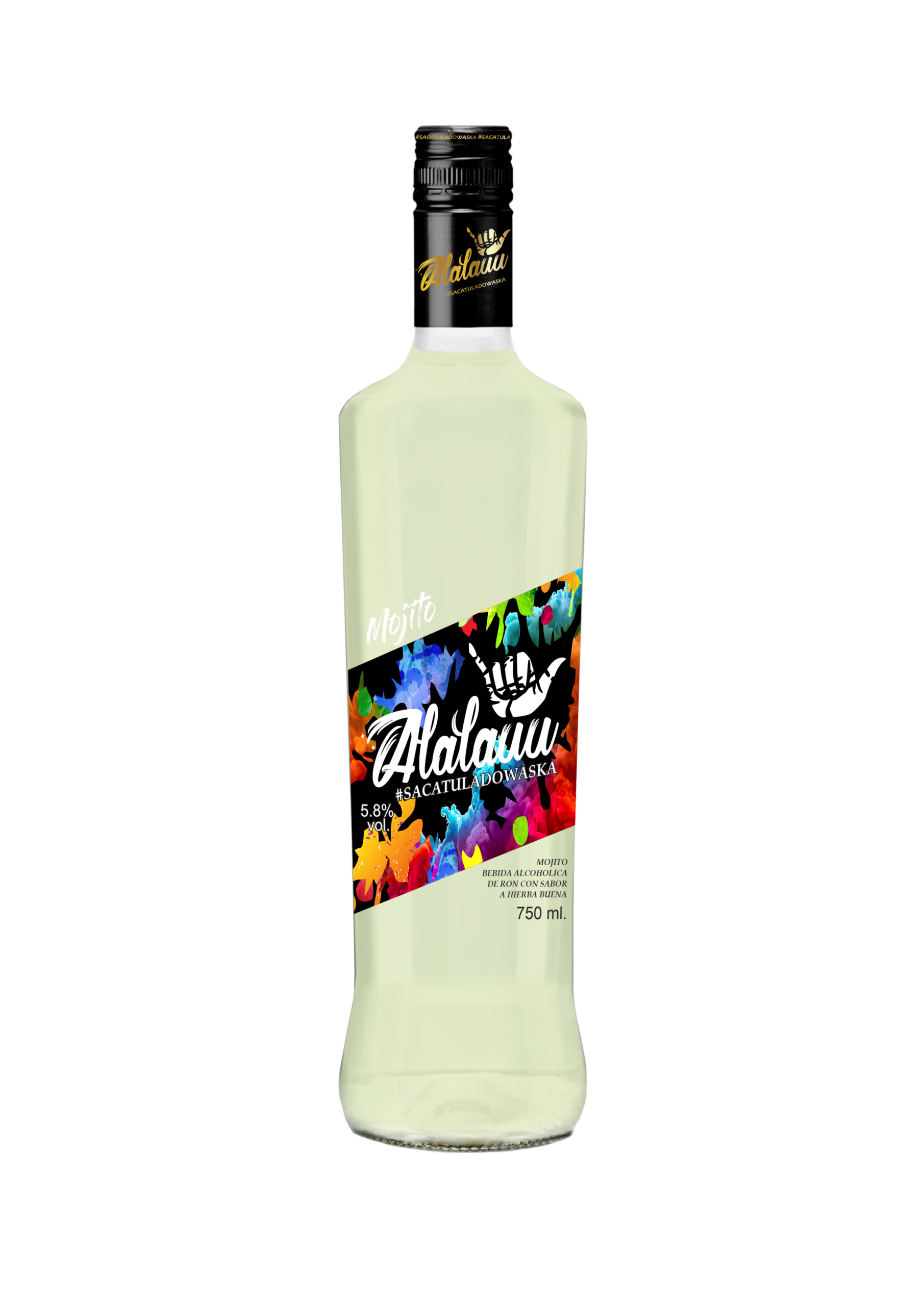 BOTELLA ALALAU MOJITO 750 ml - hierba buena