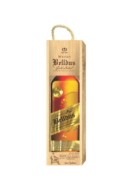 WHISKY BELLDUS GOLD LABEL